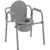 Drive, Folding Steel Commode with Deep Seat, 11148-1 - Image 5