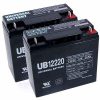 Golden, 22AH Battery (Pair), MBE-BATT1222-BW