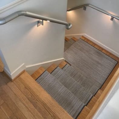 Wall mounted handrails