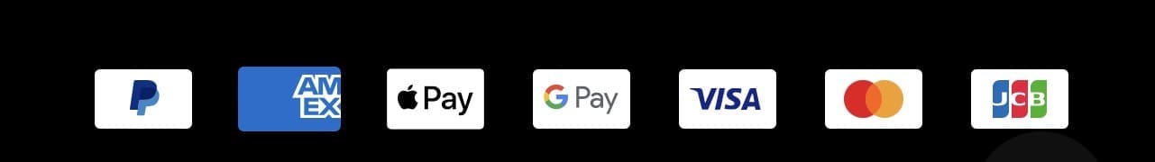 Mobility equipment payment options: Visa, Mastercard, PayPal for easy online home care purchases.