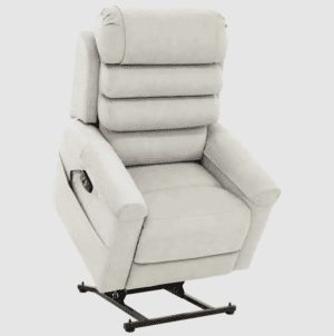 Pride Muskoka LC-475 lift chair recliner aids standing, ideal for home mobility support.
