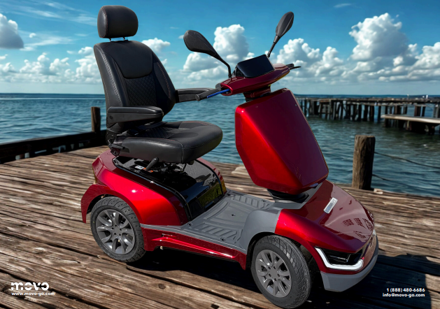 MOVO, MACH Luxury 4 Wheel Mobility Scooter, S38 - Image 3