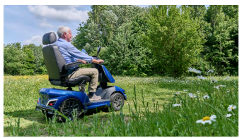 MOVO, MACH Luxury 4 Wheel Mobility Scooter, S38 - Image 5