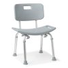 Medline, Aluminum Bath Bench with Back, G2-101KRX1 - Image 9