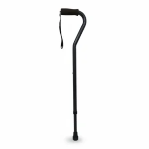 Drive, Offset Aluminum Canes with Tab-Loc Silencer, 10381BLK