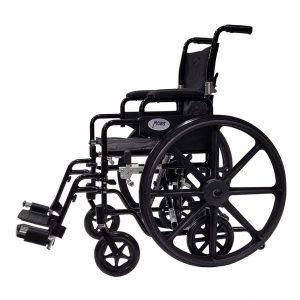 MOBB, 18" Aluminum Wheelchair/Lightweight Transport Chair Duo, MHWTCD18