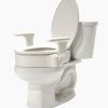 MOBB, NEW 4" Raised Toilet Seat with Handles - Image 2