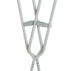 Medline, Bariatric Steel Push-Button Crutch (Pair), MDS8033 - Image 4