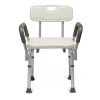 Medline, Knockdown Bath Bench with Arms and Back, MDS89745RAH