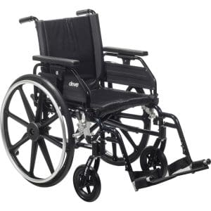Drive, Viper Plus GT Wheelchair with Universal Armrests, PLA4