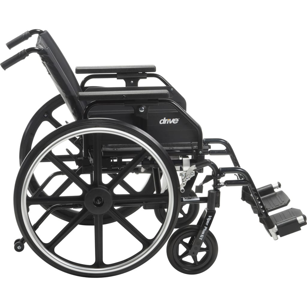 Drive, Viper Plus GT Wheelchair with Universal Armrests, PLA4 - Image 3