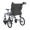 REHASENSE, ICON 35Bx, Transport Wheelchair with Fixed Armrests, RWB35D2IB0 - Image 3