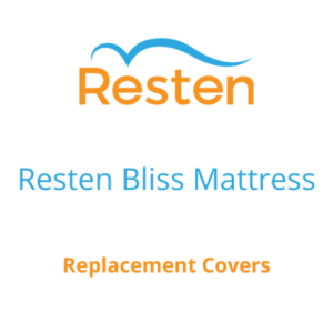 Resten Bliss Mattress Replacement Covers logo for premium medical home care bedding.