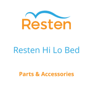 Resten Hi Lo Bed Parts logo, mobility bed accessories for home care and medical use.