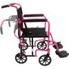 ProBasics, Aluminum Transport Wheelchair, 19-inch, TCA1916 - Image 4