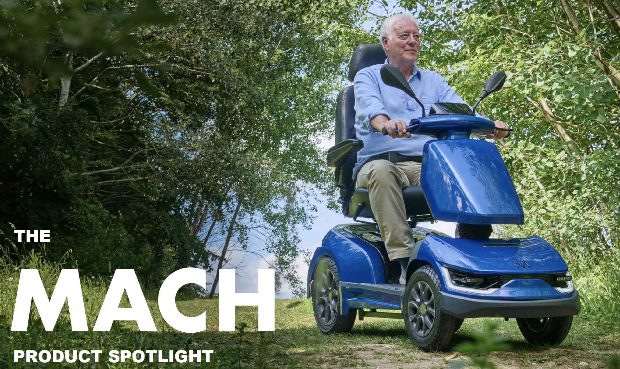 MOVO, MACH Luxury 4 Wheel Mobility Scooter, S38