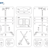 Triumph, Parts for Escape Standard and Petite Rollators