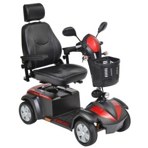 Drive, Ventura 4 DLX Power Mobility 4 Wheel Scooter, 20" Captains Seat, VENTURA420CS