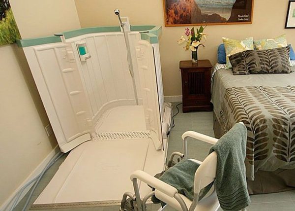 Rental, Shower Bay - Portable Roll in Shower (Monthly) - Image 4