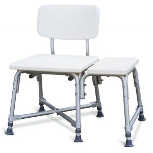Medline, Bariatric Aluminum Bath Transfer Bench, 550lb Capacity, MDS86952XW