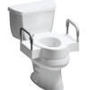 Bemis, 4.5” Raised Toilet Seat with Dual Lock Security, 7YA04505T 000