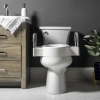 Bemis, 4.5” Raised Toilet Seat with Dual Lock Security, 7YA04505T 000 - Image 3