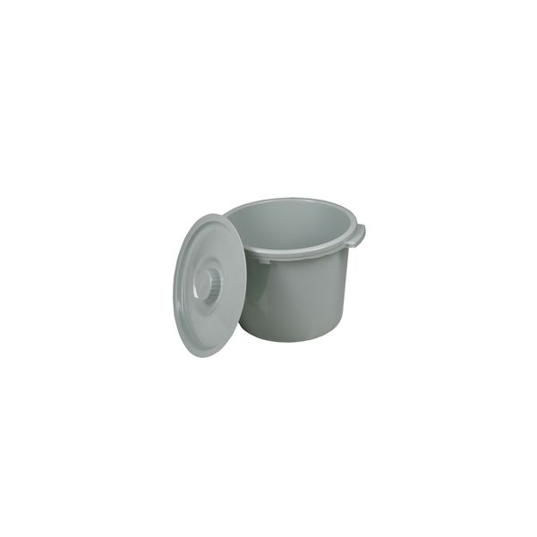 ProBasics, Commode Bucket with Handle and Lid, BTH-BUC