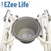 Ezee Life, 22" Aluminum Shower & Commode Chair, HL186 - Image 3