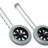 Carex, 5" Fixed Walker Wheels, FGA83900
