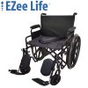 EZee Life, Bariatric 24" Wheelchair - 500lb Capacity