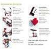 HumanCare, Carl-Oskar 72 Rollator, 11450Q1BR, 61425BR - Image 6