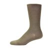 SIMCAN, Comfeez - Mid Calf Cotton Socks-Taupe-Large