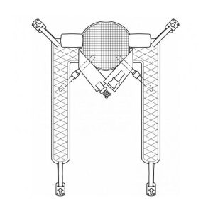 Joerns, Hoyer Professional Comfort Access (Toileting, Hygiene) Clip Style Sling