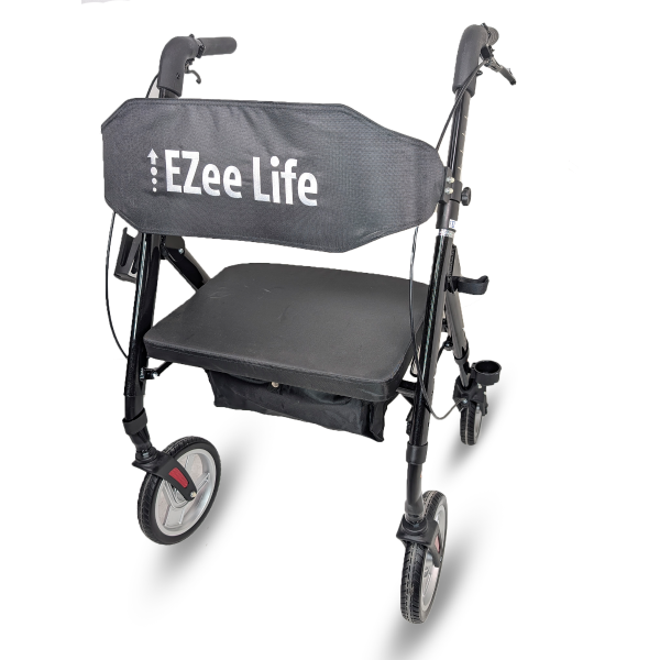 Ezee Life, Bariatric Rollator with Adjustable Seat and Armrests, CH3019/CH3021 - Image 2