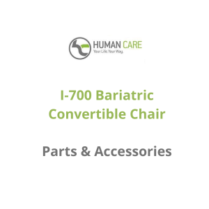 HumanCare, Parts & Accessories for I-700 Bariatric Convertible Chair