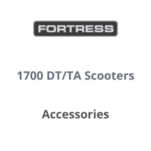 Fortress 1700 DT/TA scooter accessories for enhanced mobility and home care support.