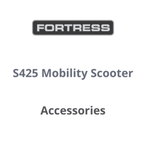 Fortress S425 Scooter accessories, mobility support, medical equipment, home care use.