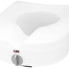 Carex, E-Z Lock Raised Toilet Seat w/ Adjustable Armrests, FGB303CA
