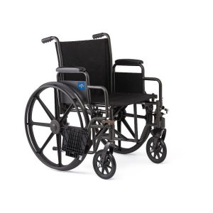 Medline, Guardian K1 Basic Wheelchairs with Desk-Length Arms, K1