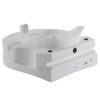 PCP, Molded Raised Toilet Seat with Tightening Lock, 7015 - Image 6