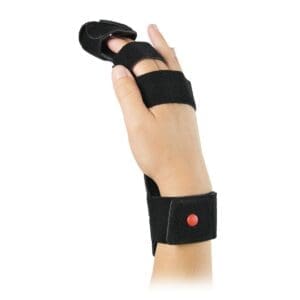 DonJoy DigiForm Finger Splint with secure straps for home care mobility support.
