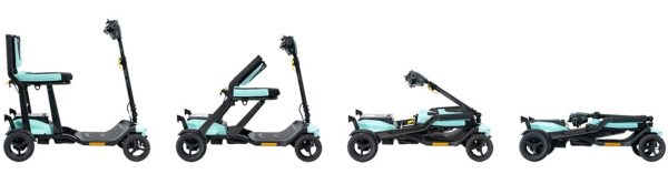 Pride, Go Go Super Portable 4 Wheel Scooter - Image 3