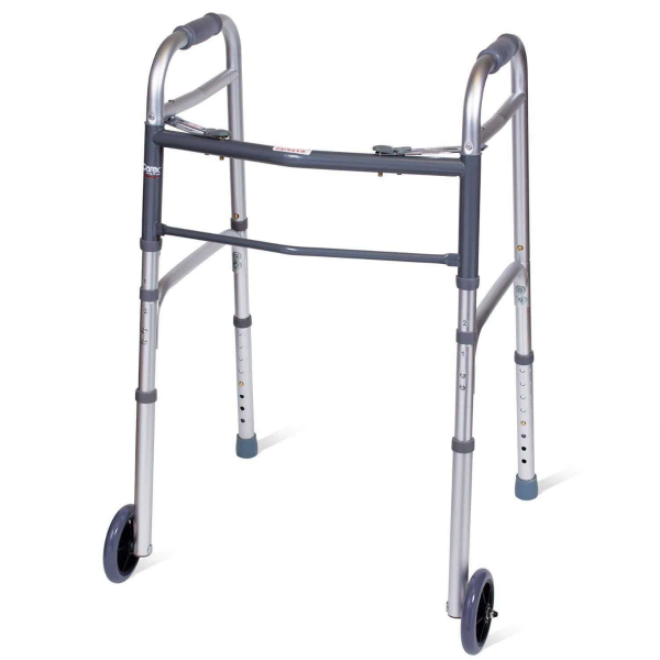 Carex, Folding Walker with Wheels, FGA87100 - Image 7