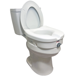 Carex, E-Z Lock™ Locking Raised Toilet Seat, FGB312C0