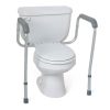 Medline, Foldable Guardian Toilet Safety Rails, MDS86100RF