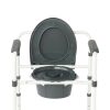 Medline, Steel Commode with Microban - Image 6