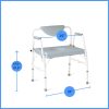 Medline, Steel Bariatric Drop Arm Commode, 1,000lb Weight Capacity, G1-400BDX1 - Image 6
