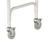 Medline, Aluminum Elongated Commode with Wheels, Medline, Aluminum Elongated Commode with Wheels, G1-501LWX1 - Image 3