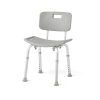 Medline, Aluminum Bath Bench with Back, G2-101KRX1 - Image 3