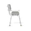 Medline, Aluminum Bath Bench with Back, G2-101KRX1 - Image 5